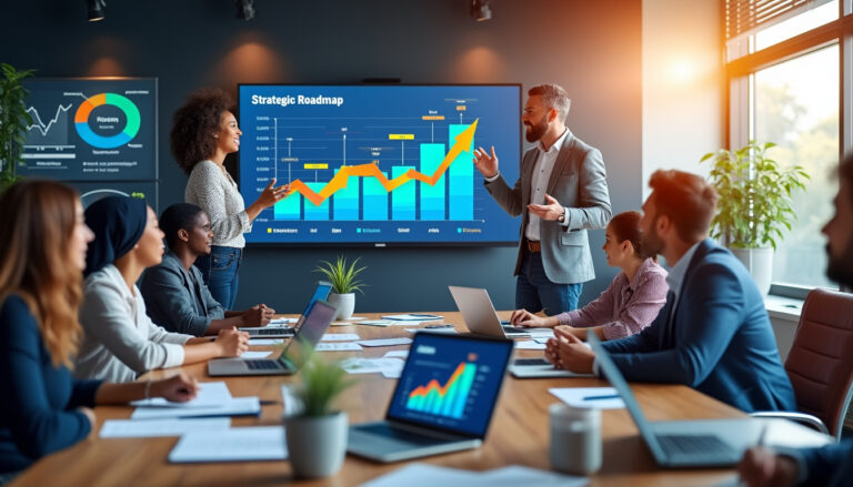 découvrez la définition de la stratégie d'entreprise, un concept essentiel pour guider les organisations vers leur succès. apprenez les principes fondamentaux qui sous-tendent la formulation et l'exécution d'une stratégie efficace, ainsi que son rôle dans l'atteinte des objectifs à long terme.