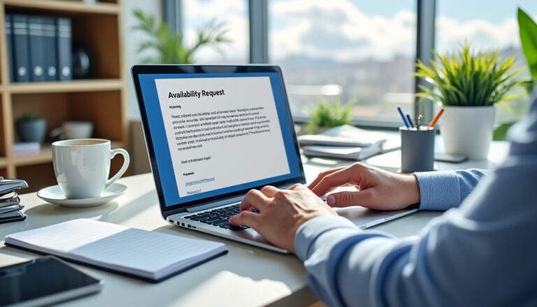 découvrez des techniques pratiques pour demander la disponibilité de quelqu'un par mail de manière efficace. apprenez à formuler votre message, à choisir le bon ton et à obtenir rapidement une réponse positive.