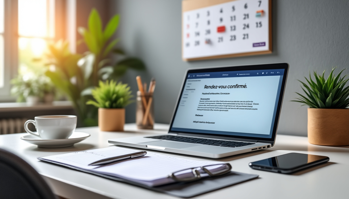 découvrez des astuces pratiques pour confirmer un rendez-vous par mail de manière efficace. apprenez les bonnes formules, la structure idéale et les erreurs à éviter pour garantir une communication claire et professionnelle.