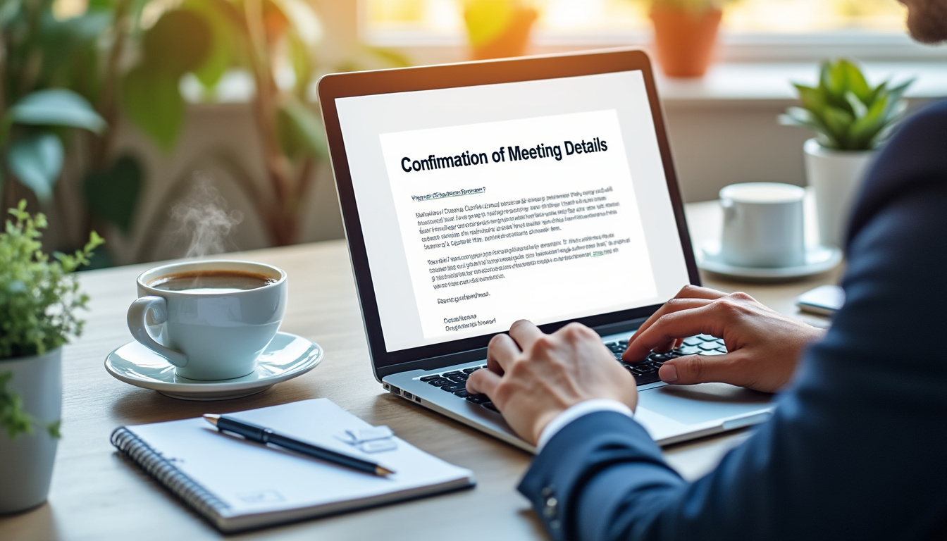 découvrez nos conseils pratiques pour rédiger un mail de confirmation efficace. apprenez les meilleures techniques pour structurer votre message, utiliser un ton approprié et inclure les informations essentielles afin d'assurer une communication claire et professionnelle.